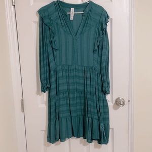 Anthropologie Ruffle Tunic Dress